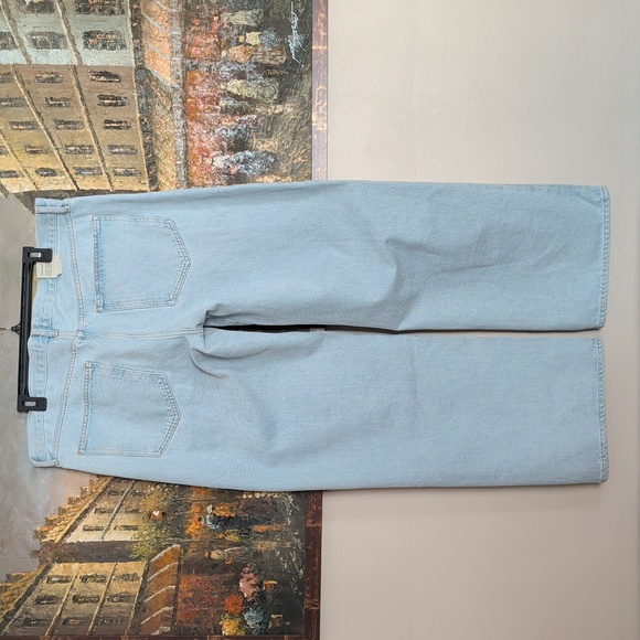 Agolde Fusion High Waist Wide Leg Jeans - Picture 6 of 14